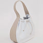 bolso piel blanco