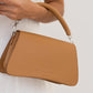 bolso piel camel