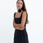 Black Linen Sundress