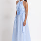 60's Popelin Dress Baby Blue